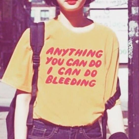 Anything You Can Do I Can Do Bleeding Vintage T-Shirt