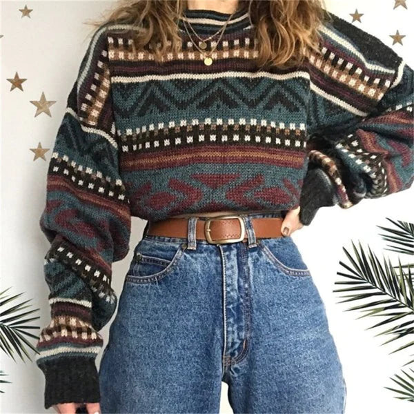 Embracing Winter Vibes with Vintage Sweaters: A Cozy Christmas Tale