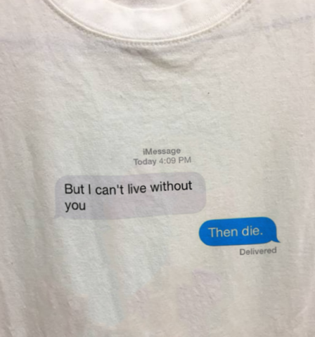But I Can't Live Without You T-Shirt - Aesthetics Soul