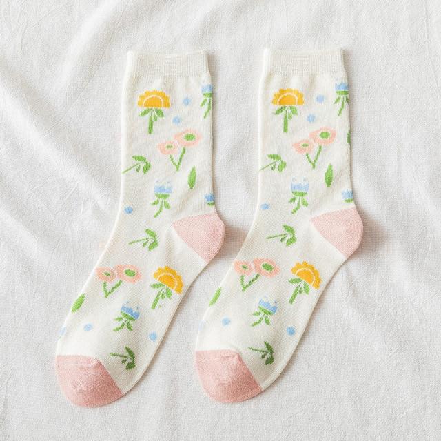 Cotton Kawaii Japanese Socks – Aesthetic Clothes Store