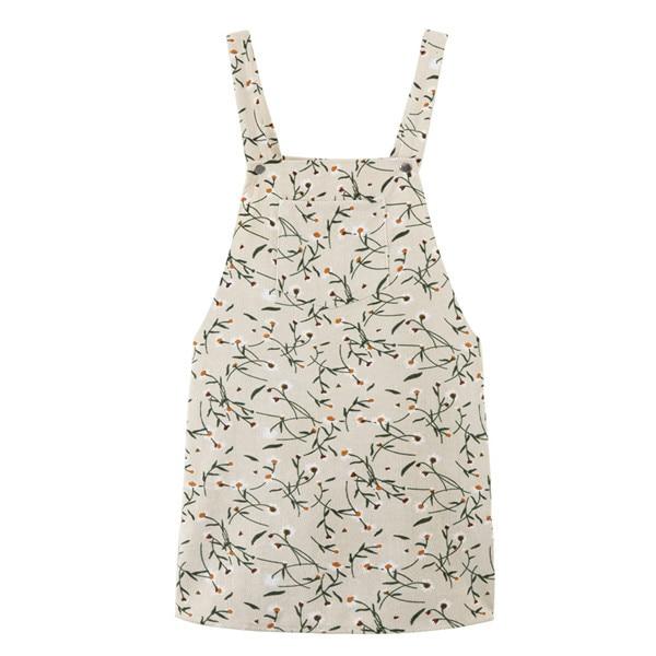 Floral Dungaree Dress Cottagecore to Grunge
