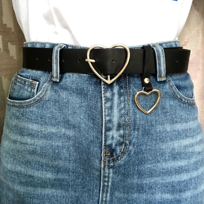 Heart Buckle Belts