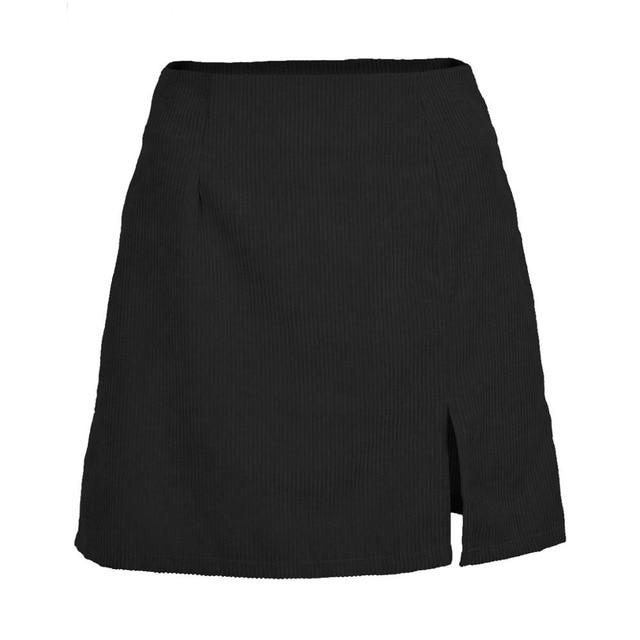 Indie Girl Vintage Corduroy Mini Skirt