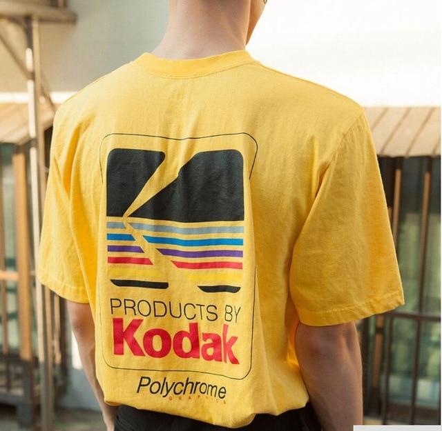 Yellow Vintage aesthetic Kodak T-shirt