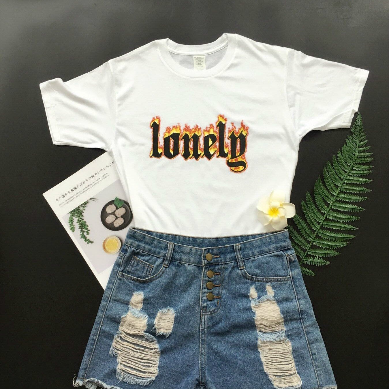Lonely Unisex T-Shirt – Aesthetic Clothes Store