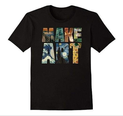 Make Art T-Shirt | Aesthetics Soul