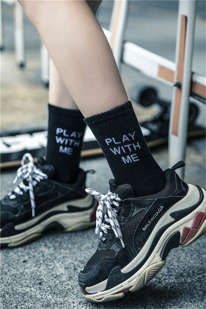 Play With Me Socks | Aesthetics Soul