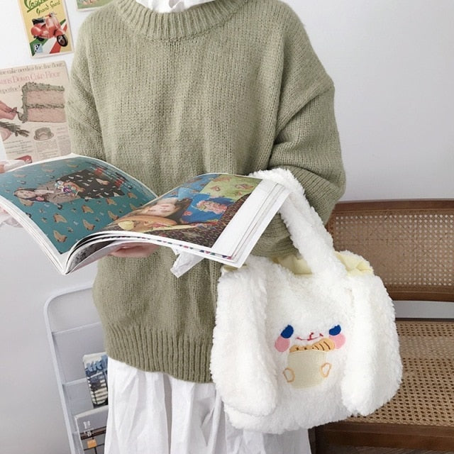 Kawaii Style Bunny Handbag – Aesthetic Clothes Store