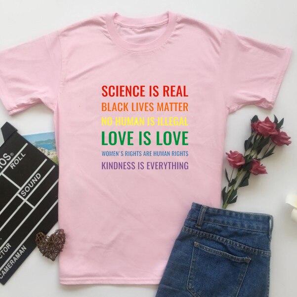 Science Is Real Black Lives Matter T-Shirt