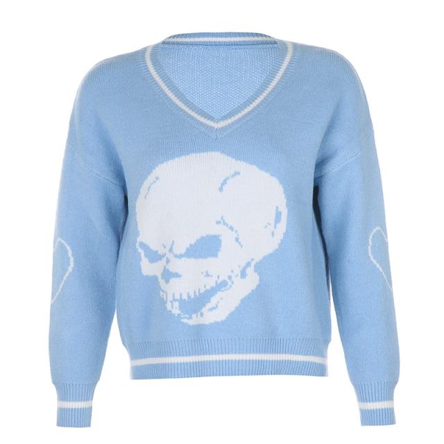 Skull Knit Sweaters