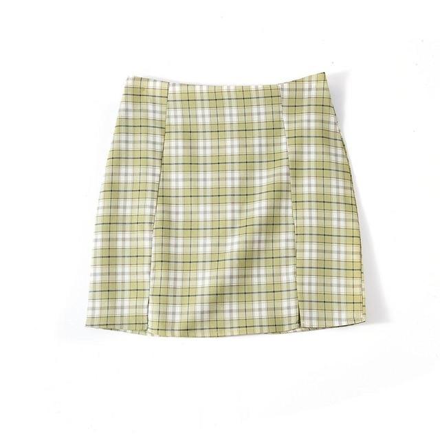 Summer Plaid Skirts