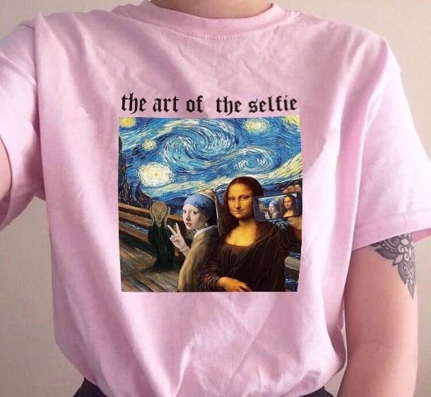 The Art Of The Selfie T-Shirt - Aesthetics Soul