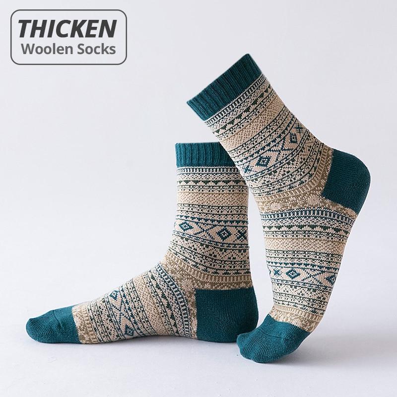 Winter Cotton Socks (5 Pairs)