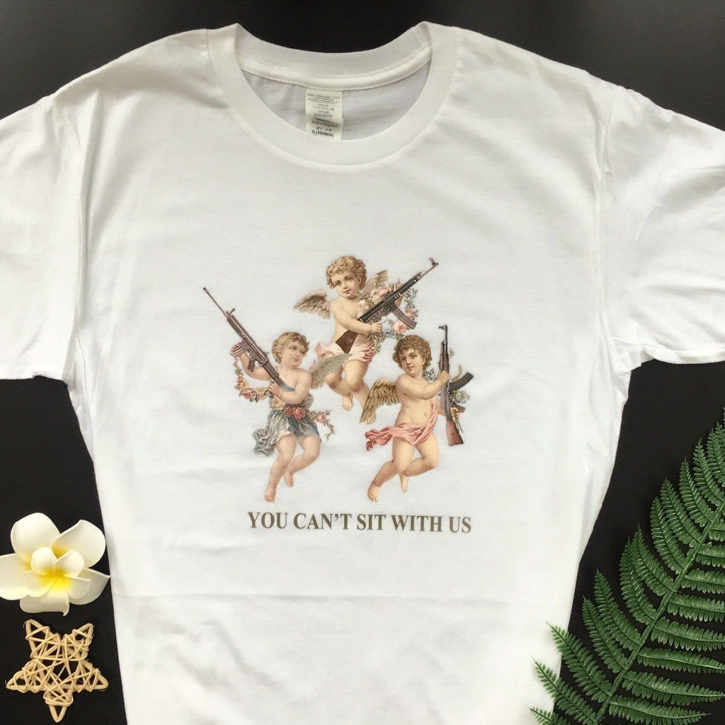 You Can't Sit With Us T-Shirt - Aesthetics Soul